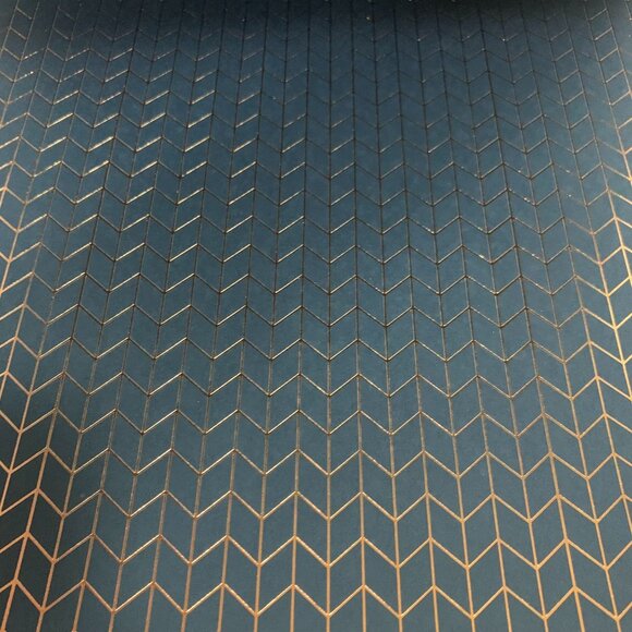 DCWV "Indigo Kraft And Rose Gold" 12x12 Paperpad 20 Sheets Cardstock Papercrafts - Picture 8 of 12